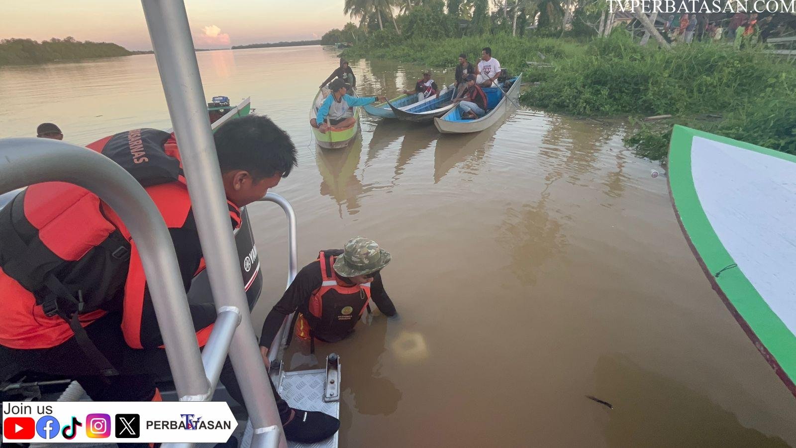 Hilang Saat Berenang di Sungai, Basarnas Tarakan Kerahkan Personel Lakukan Pencarian