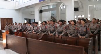 Personel Polda Kaltara Laksanakan Binrohtal Rutin Guna Menguatkan Rohani dan Mental
