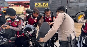 Polda Kaltara Laksanakan Pergeseran Personel Ke Polres Jajaran Dalam Rangka Pengamanan OMP Kayan 2024