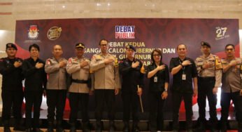 Pengamanan Debat Publik Kedua Pilkada Kaltara 2024, Polda Kaltara dibackup Polda Metro Jaya