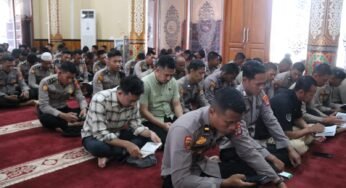 Kegiatan Pembinaan Rohani dan Mental (Binrohtal) Rutin Personel Polda Kaltara