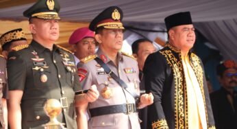 Kapolda Kaltara Hadiri Upacara HUT Provinsi Kalimantan Utara ke-12 Tahun 2024
