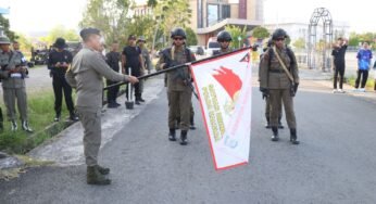 Dansat Brimob Polda Kaltara Membuka Perlombaan BRIMOB SWAT CHALLENGE