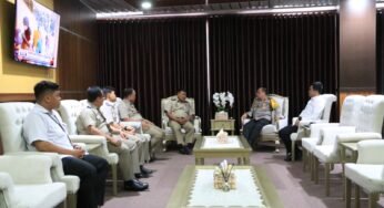 Kapolda Kaltara Menerima Kunjungan Kepala Kantor Pertanahan Kabupaten Bulungan