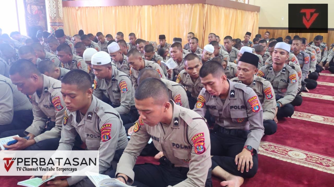 Polda Kaltara Gelar Binrohtal Rutin Guna Perkuat Keimanan dan Ketaqwaan Personel