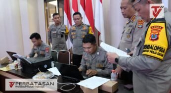 Personel OMP Kayan 2024 Polda Kaltara Mengikuti Zoom Olah Strategi Pada Pelaksanaan Pilkada 2024
