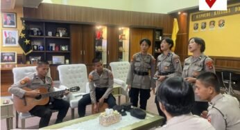 Kapolda Kaltara Menggali Potensi Bintara Remaja Angkatan 51/55.