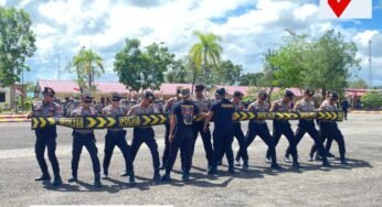 Latihan Bersama Formasi Dalmas Personel Dit. Samapta dan Brimob Polda Kaltara.