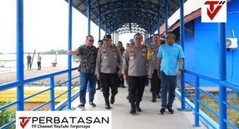 Kapolda Kaltara dan Wakapolda Kaltara Mengantar Brigjen Pol. Dr. Golkar Pangarso Rahardjo Winarsadi S.H., S.I.K., M.H dari Pelabuhan VIP Tanjung Selor Sampai Ke Bandara Juata Tarakan
