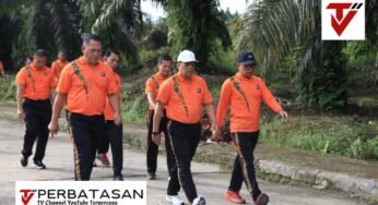 Jum’at Sehat, Kapolda Kaltara Didampingi PJU dan Personel Polda Kaltara Menjaga Kebugaran dengan Olahraga Jalan Santai