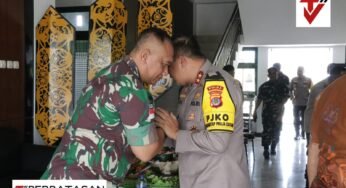Kapolda Kaltara Memberikan Surprise Di Hari Jadi Korem 092/Maharajalila Ke-5 Tahun 2024