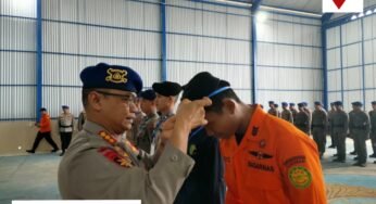 Latihan SAR Gabungan Ditpolairud Polda Kaltara Dalam Simulasi Laka Kapal Terbakar dan Tenggelam