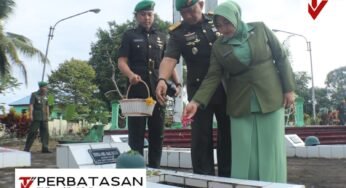 Korem 092/Maharajalila Kenang Jasa Pahlawan dalam Ziarah Rombongan Hari Juang TNI AD