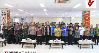 Wakapolda Kaltara Hadiri Penyerahan Secara Digital Daftar Isian Pelaksanaan Anggaran (DIPA) dan Buku Daftar Alokasi Transfer Ke Daerah (TKD) TA.2025 di Prov. Kaltara Oleh Gubernur Kaltara
