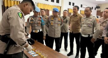 Bid Propam Polda Kaltara Laksanakan Tes Urine Terhadap Personel Polres Nunukan.