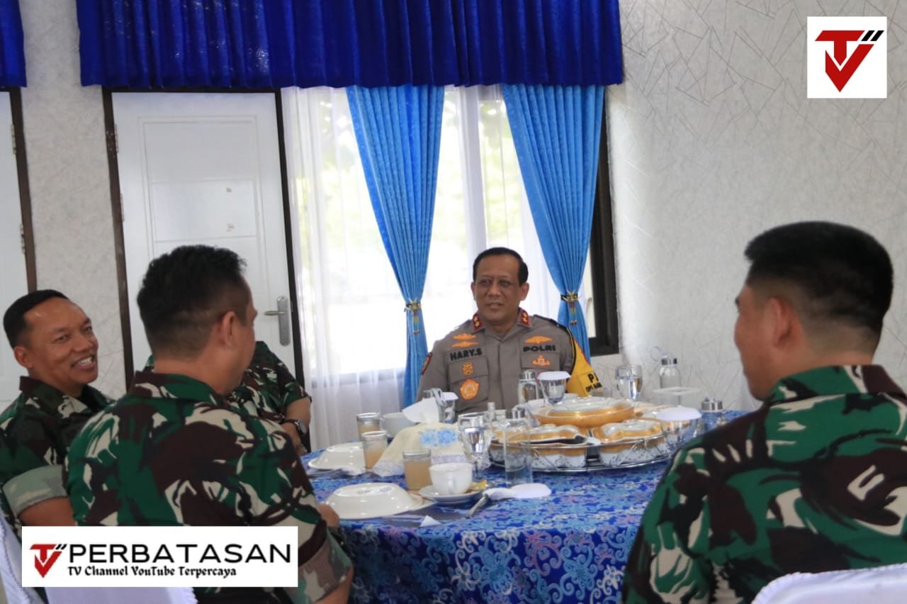 Kapolda Kaltara Gelar Coffee Morning Bersama Unsur TNI di Lanud Anang Busra, Pastikan Keamanan Natal dan Tahun Baru 2025