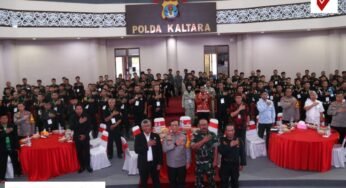 Kapolda Kaltara Hadiri Pengukuhan Pengurus Senkom Mitra Polri Prov. Kaltara Tahun 2024
