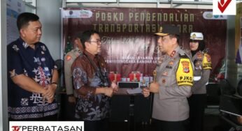 Kapolda Kaltara melaksanakan pemantauan pos pengamanan Nataru di Kota Tarakan