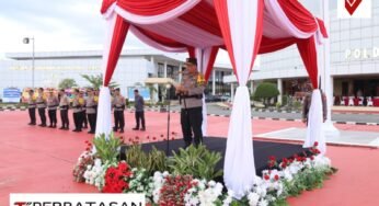 Kapolda Kaltara Pimpin Langsung Apel Pengecekan Kesiapan Pengamanan Malam Tahun Baru 2025