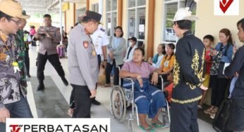 Kapolda Kaltara Irjen Pol. Hary Sudwijanto Sapa Warga Long Ampung dalam Kunjungan Kerja di Perbatasan