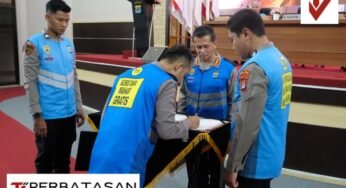 Polda Kaltara Laksanakan Pengambilan Sumpah Penandatanganan Pakta Integritas SIPSS T.A 2025