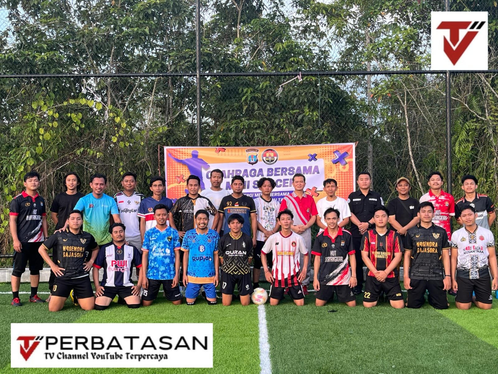 Sinergi Media dan Humas Polda Kaltara, Gelar Kegiatan Mini Soccer yang Mengedepankan Kebugaran dan Kerjasama