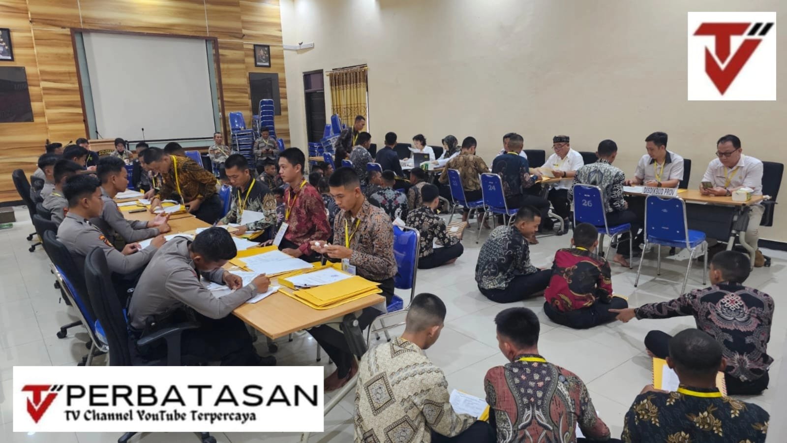 Pemeriksaan Administrasi Awal Calon Taruna/I Akpol, Bintara dan Tamtama Polri TA. 2025 di Polresta Bulungan