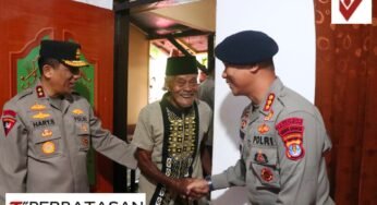 Kapolda Kaltara Bersama Dansat Brimob Maninjau Program Bedah Rumah di Tarakan