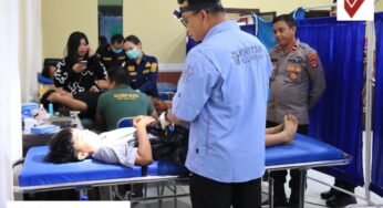 Sambut Hari Bhayangkara ke-79, Polres Malinau Gelar Donor Darah dan Khitan Massal