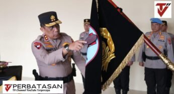 Polda Kaltara Gelar Upacara Pencucian Pataka “NGELIMUT MENGKA PEGUNA” Jelang Hari Bhayangkara Ke-79