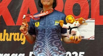 Tim Karateka Polda Kaltara Raih Medali Perunggu di Kejurnas Karate Piala Kapolri 2025
