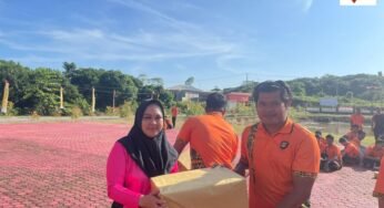 Polres Tana Tidung Gelar Olahraga Bersama TNI-POLRI, Meriahkan Hari Bhayangkara ke-79