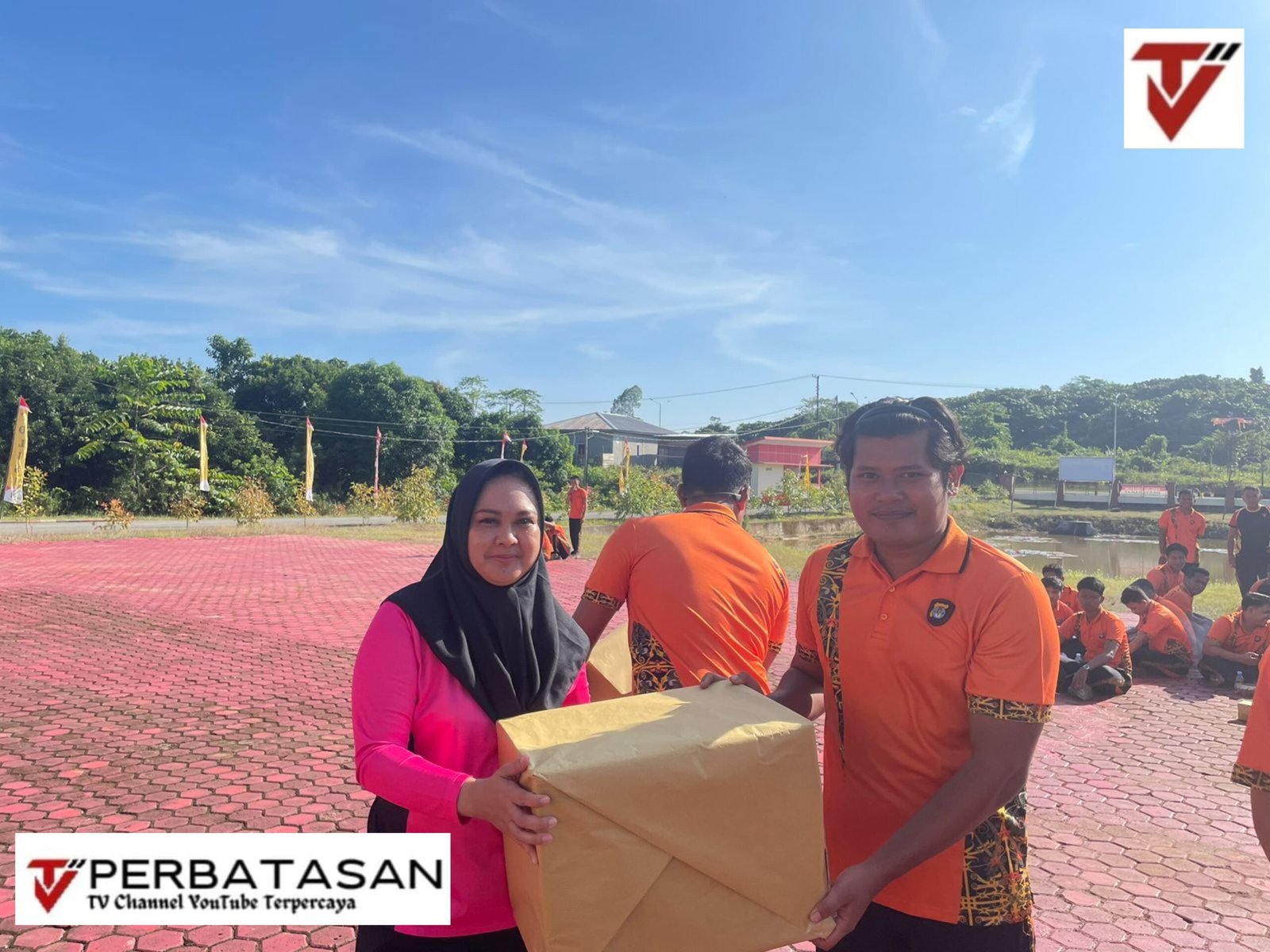 Polres Tana Tidung Gelar Olahraga Bersama TNI-POLRI, Meriahkan Hari Bhayangkara ke-79