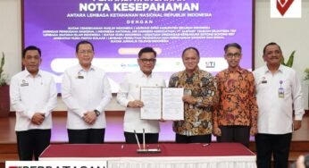 IJTI dan Lemhannas Teken MoU untuk Penguatan Wawasan Kebangsaan Jurnalis
