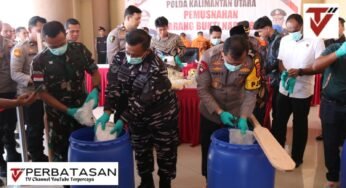 Polda Kaltara Ungkap 4 Kasus Narkoba Selama Periode Juli 2025, Kapolda Kaltara : 21.3 Kg Sabu telah berhasil kita amankan