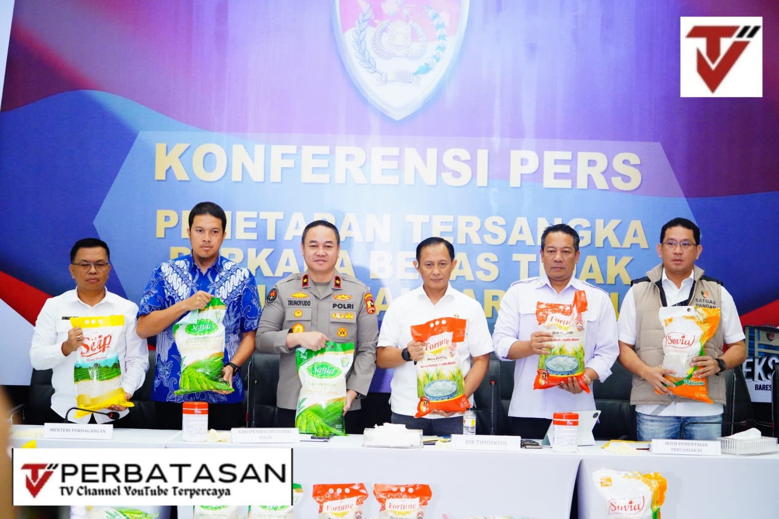 Beras Premium Tak Sesuai Mutu: Satgas Pangan Polri Jerat 3 Pimpinan PT. PIM dengan Pidana Konsumen dan TPPU