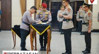 Kapolri Pimpin Sertijab Kapolda Kaltara di Rupatama Mabes Polri