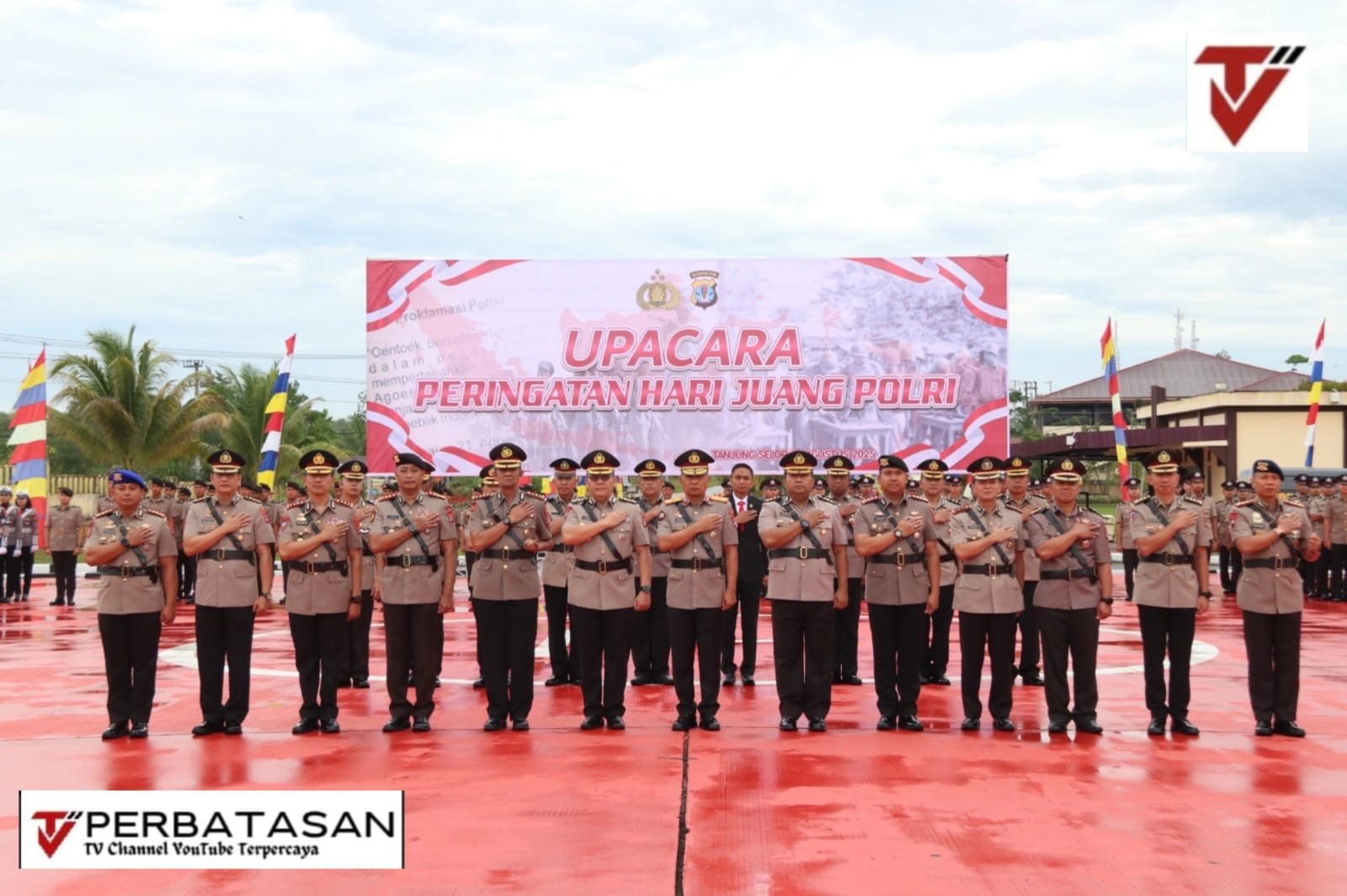 Polda Kaltara Menggelar Upacara Dalam Rangka Peringatan Hari Juang Polri