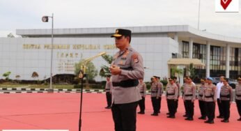 Apel Perdana Kapolda Kaltara: Brigjen Pol. Djati Wiyoto Abadhi, S.I.K. Berikan Arahan dan Pesan Penting kepada Personel