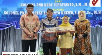 Kapolda Kaltara Hadiri Acara Kenal Pamit Danlanud Anang Busra, Wujud Sinergi TNI-POLRI