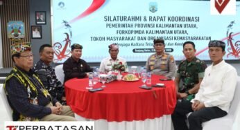 Kapolda Kaltara Menghadiri Silahturahmi dan Rapat Koordinasi Pemerintah Prov. Kaltara, Forkopimda, Tokoh Masyarakat, dan Organisasi Masyarakat