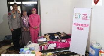 Bhayangkari Peduli, Sentuhan Kasih untuk Anak Penderita Hidrosefalus di Tarakan