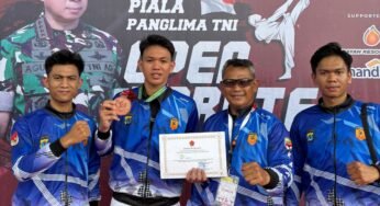 Personel Polda Kaltara Raih Prestasi Gemilang Dalam Kejuaraan Open Karate Piala Panglima TNI Tahun 2025
