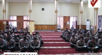 Tingkatkan Iman dan Profesionalisme, Polda Kaltara Gelar Binrohtal Rutin