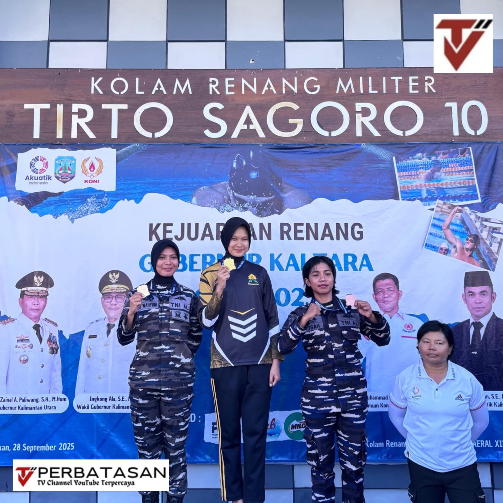 Polda Kaltara Raih Prestasi Gemilang di Kejuaraan Provinsi Renang Gubernur Cup 2025