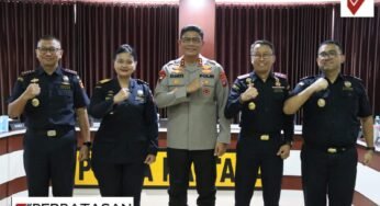 Kapolda Kaltara Terima Kunjungan Kepala Bea & Cukai Kaltimtara