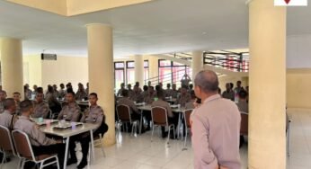 Kabidpropam Polda Kaltara Beri Arahan kepada Siswa Diktuk Bintara dan Personel SPN Polda Kaltara