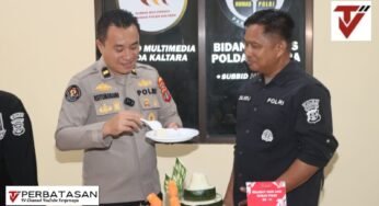 Bidhumas Polda Kaltara Gelar Syukuran HUT Humas Polri ke-74