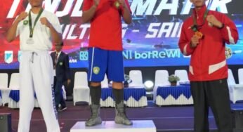 Personel Ditsamapta Polda Kaltara Ukir Prestasi, Raih Juara Kejurnas Tinju Amatir 2025