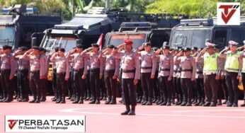 Polda Kaltara Gelar Apel Kesiapsiagaan Dalam Rangka Tanggap Darurat Bencana Hidrometeorologi Di Kaltara